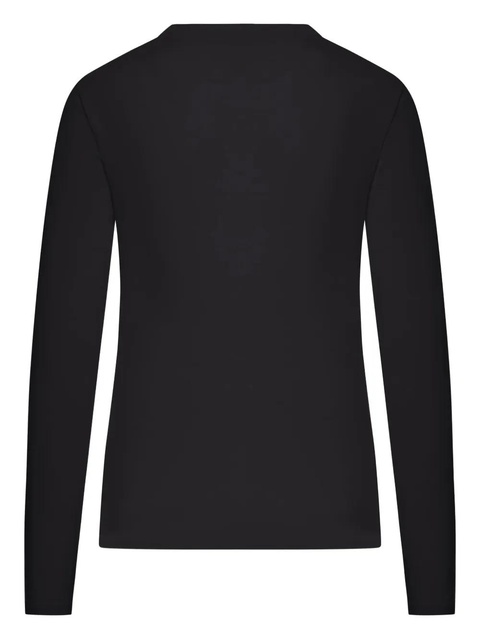 Max Mara cashmere long-sleeve T-shirt - Black - zdjęcie produktu nr 2