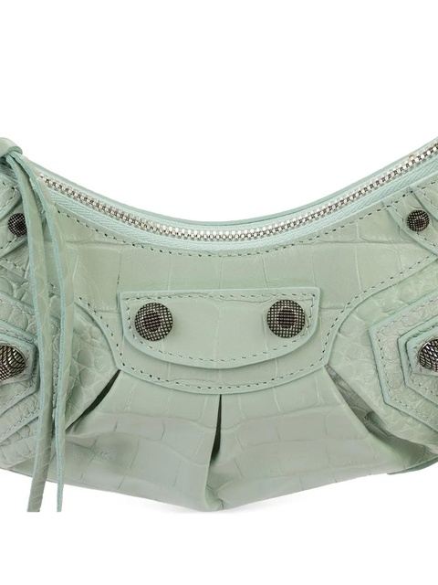 Balenciaga Le Cagole XS shoulder bag - Green - zdjęcie produktu nr 2