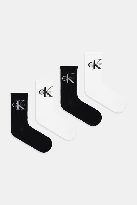 Calvin Klein Jeans skarpetki 4-pack kolor czarny 701235384 - zdjęcie produktu nr 1