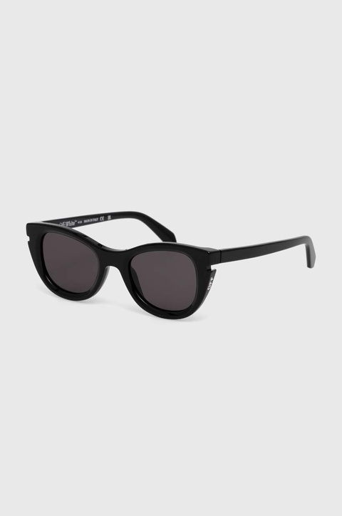 Off-White okulary przeciwsłoneczne kolor czarny OERI112_501007 - zdjęcie produktu nr 1