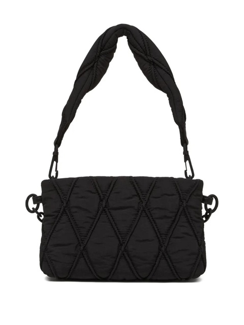 Diesel Charm-D shoulder bag - Black - zdjęcie produktu nr 2