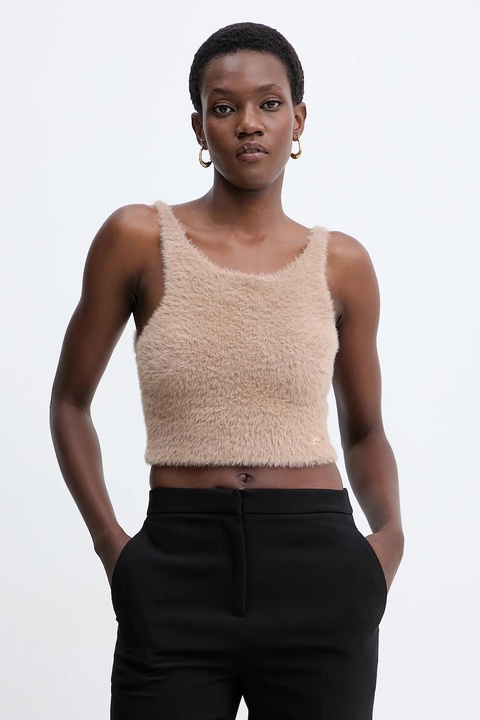 Guess top HAILEY kolor beżowy O5BR01 Z1282 - zdjęcie produktu nr 1