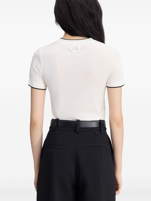 Jacquemus Le Tshirt Tricot top - White - zdjęcie produktu nr 2