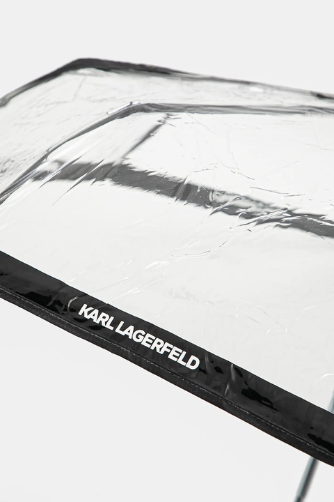Karl Lagerfeld parasol kolor biały A1W50058 - zdjęcie produktu nr 2
