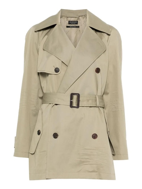 Balenciaga belted trench coat - Neutrals - zdjęcie produktu nr 1