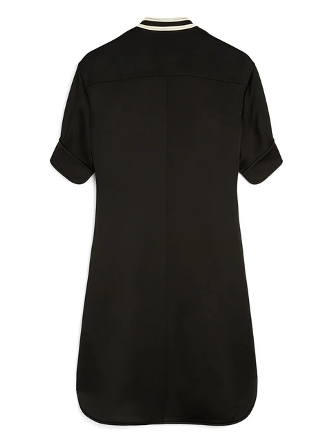 Jil Sander bib-collar mini dress - Black - zdjęcie produktu nr 2