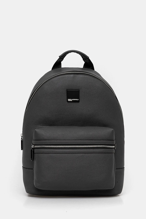 Karl Lagerfeld Jeans plecak kolor szary duży gładki A3M30335 - zdjęcie produktu nr 1