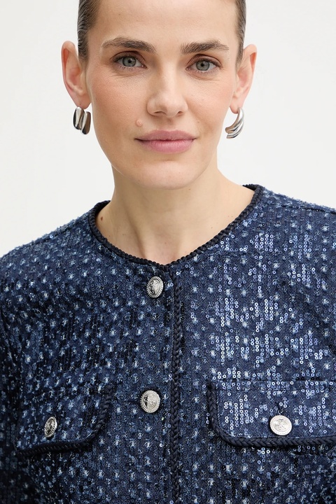 Guess kurtka ELISA kolor granatowy przejściowa W5BN0C D0771 - zdjęcie produktu nr 2