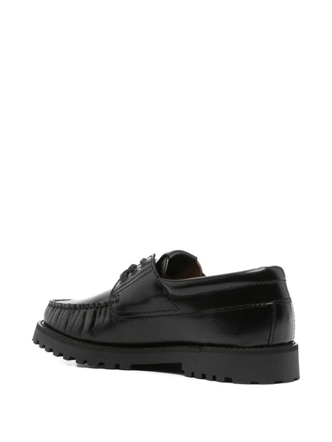 Copenhagen leather lace-up loafers - Black - zdjęcie produktu nr 2