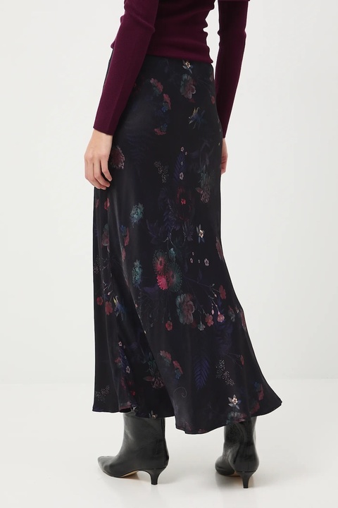 Medicine spódnica kolor czarny maxi rozkloszowana - zdjęcie produktu nr 2