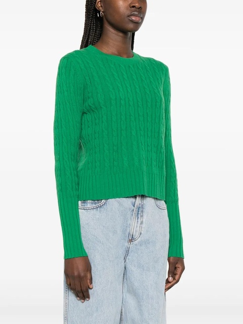 Guest In Residence cable-knit sweater - Green - zdjęcie produktu nr 2