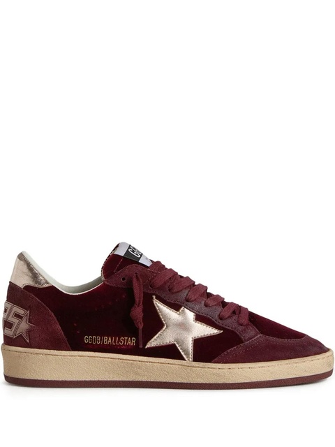 Golden Goose Ballstar suede sneakers - Red - zdjęcie produktu nr 1