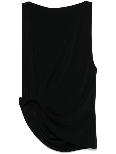 Jacquemus Le Haute Peplo top - Black - zdjęcie produktu nr 1