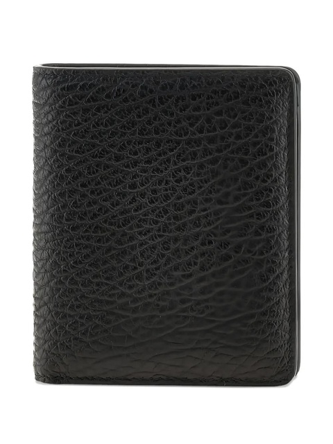 Maison Margiela grained-leather bi-fold wallet - Black - zdjęcie produktu nr 2