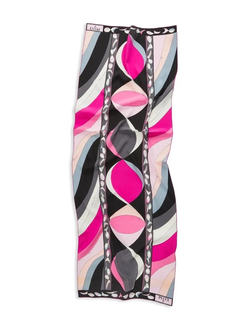 PUCCI Pesci-print scarf - Black - zdjęcie produktu nr 1