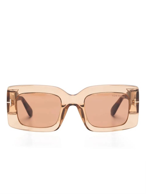 TOM FORD Eyewear oversize-frame sunglasses - Brown - zdjęcie produktu nr 1