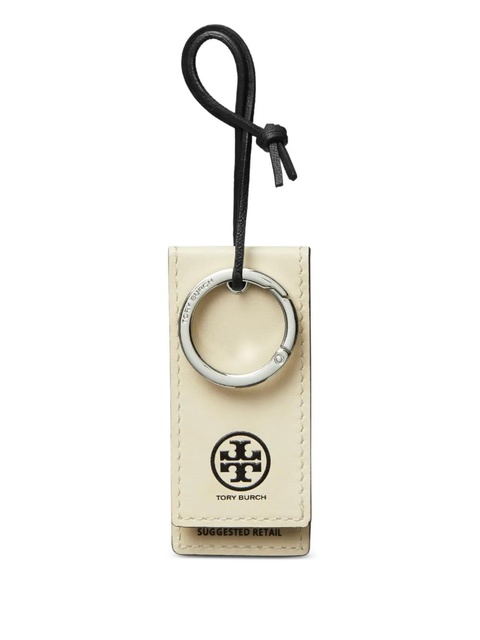 Tory Burch Hangtag logo keyring - Neutrals - zdjęcie produktu nr 1