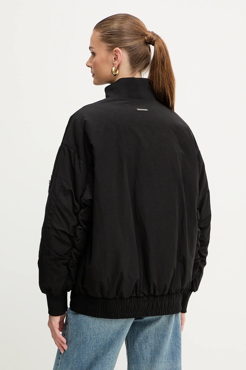 Armani Exchange kurtka kolor czarny zimowa oversize XW000670 AF16210 - zdjęcie produktu nr 2