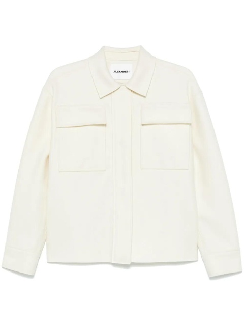 Jil Sander long-sleeve jacket - White - zdjęcie produktu nr 1