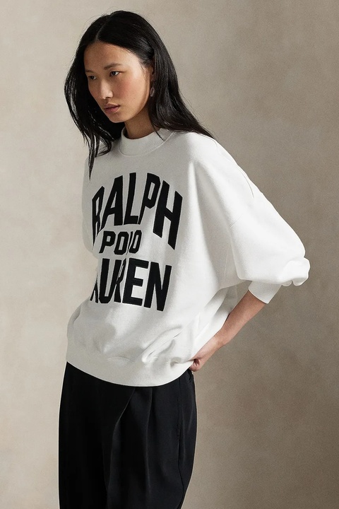 Polo Ralph Lauren bluza damska kolor biały z nadrukiem 211978147 - zdjęcie produktu nr 1