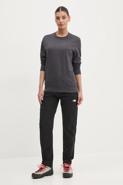 Helly Hansen bluza dresowa Nord Graphic kolor szary z nadrukiem 62982 - zdjęcie produktu nr 2