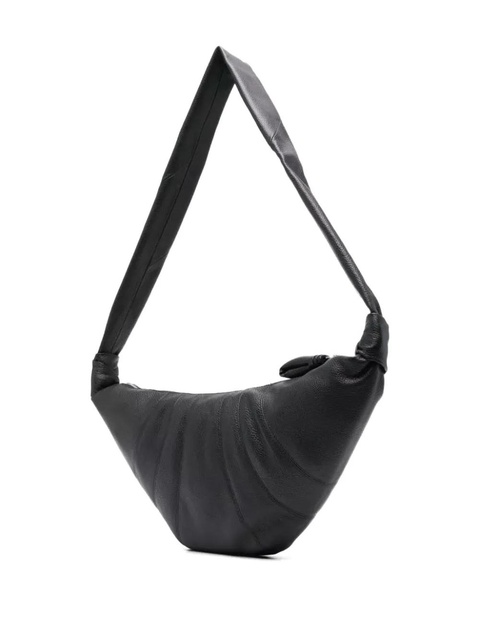 LEMAIRE Croissant zip shoulder bag - Black - zdjęcie produktu nr 2