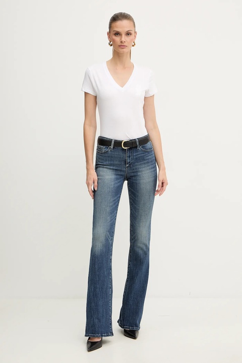 Armani Exchange jeansy damskie high waist XW001391 AF16089 - zdjęcie produktu nr 2