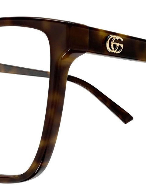Gucci Eyewear cat-eye glasses - Brown - zdjęcie produktu nr 1