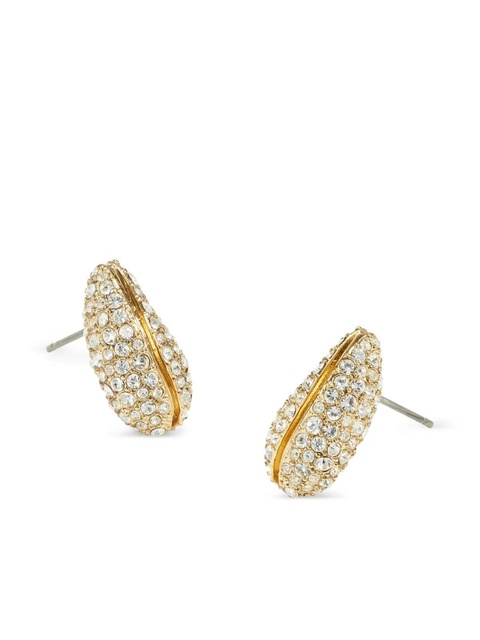 Tory Burch wave pavé earrings - Gold - zdjęcie produktu nr 2