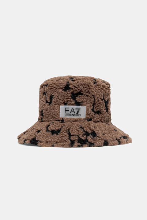 EA7 Emporio Armani kapelusz kolor brązowy AF16373.7W000708 - zdjęcie produktu nr 1