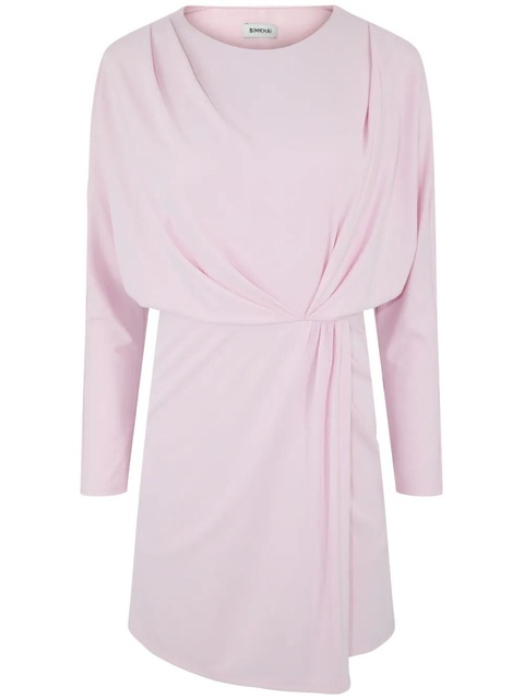 Simkhai asymmetric long-sleeve dress - Pink - zdjęcie produktu nr 1