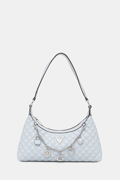 Guess torebka EVERLEE kolor niebieski HWEY86 79180 - zdjęcie produktu nr 1