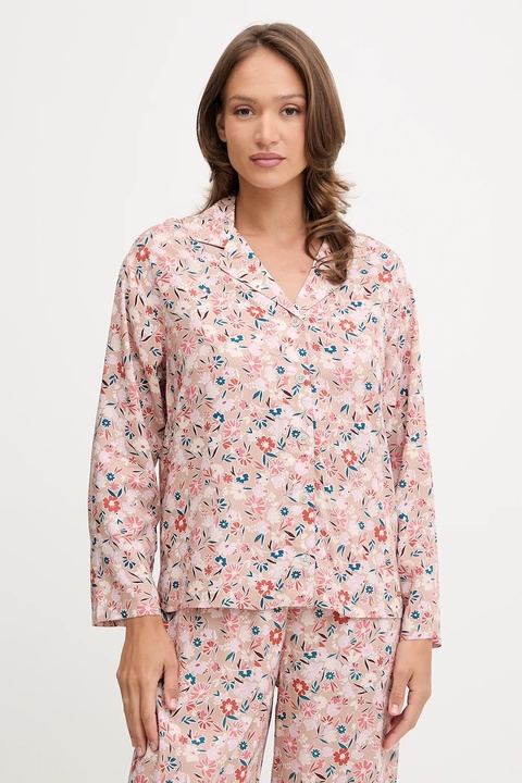 United Colors of Benetton piżama damska kolor pomarańczowy 4W313P00U - zdjęcie produktu nr 1