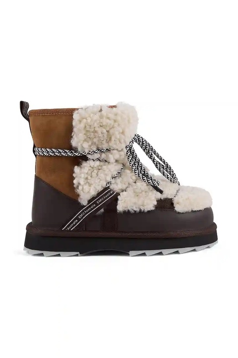 Emu Australia śniegowce Blurred Teddy kolor brązowy W13196 - zdjęcie produktu nr 1