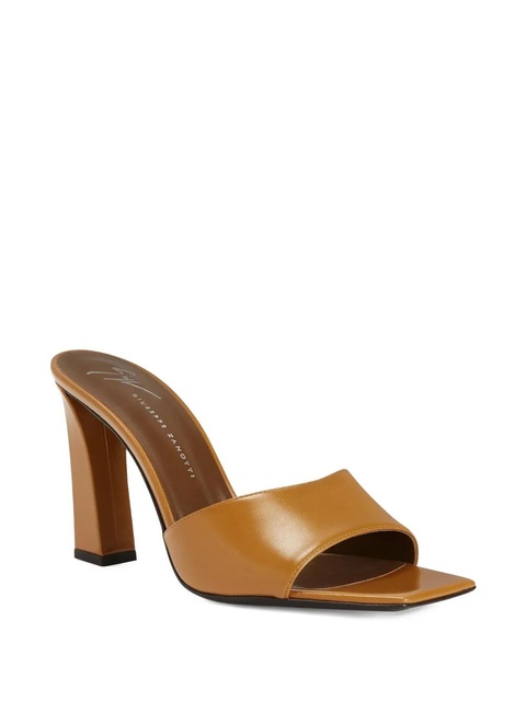 Giuseppe Zanotti 90mm Talia Mule sandals - Orange - zdjęcie produktu nr 2