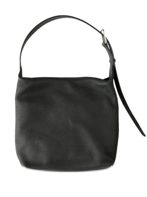 The Row Isa buckle-fastening leather shoulder bag - Black - zdjęcie produktu nr 1
