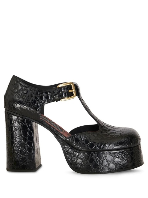 ETRO Mary Jane 110mm round-toe pumps - Black - zdjęcie produktu nr 1