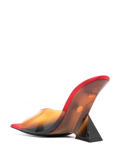 The Attico 105mm Cheope sandals - Red - zdjęcie produktu nr 2