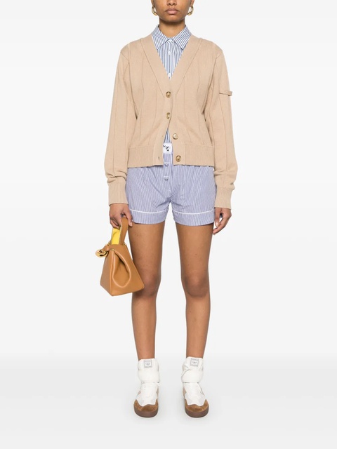 Victoria Beckham wide-ribbed cardigan - Neutrals - zdjęcie produktu nr 2