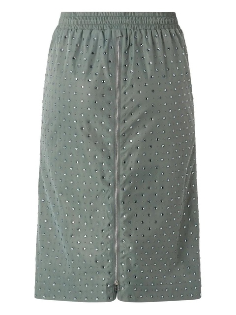 PINKO Alona embellished midi skirt - Green - zdjęcie produktu nr 1