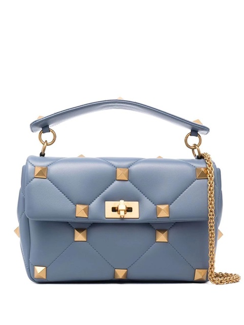 Valentino Garavani large Roman Stud shoulder bag - Blue - zdjęcie produktu nr 1