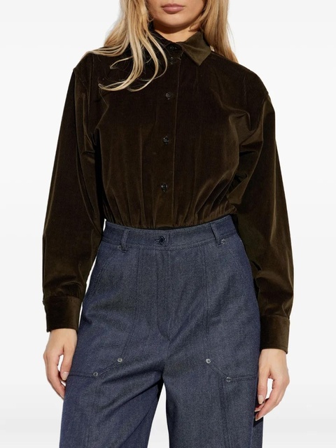 Max Mara corduroy bodysuit - Brown - zdjęcie produktu nr 2