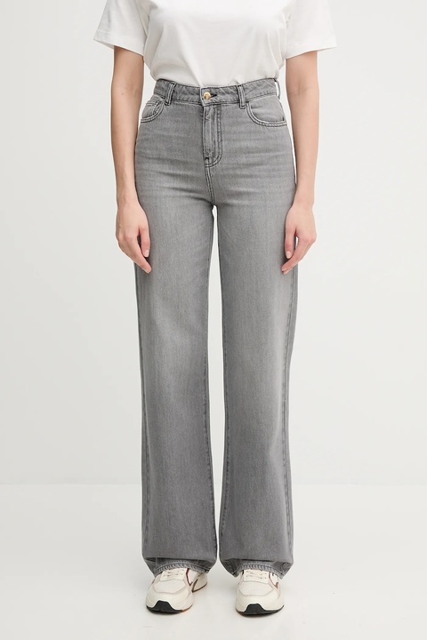 Emporio Armani jeansy damskie high waist EW001119 AF12676 - zdjęcie produktu nr 2