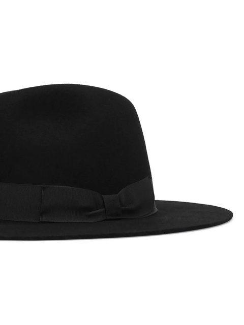 Dolce & Gabbana wool-blend fedora hat - Black - zdjęcie produktu nr 2