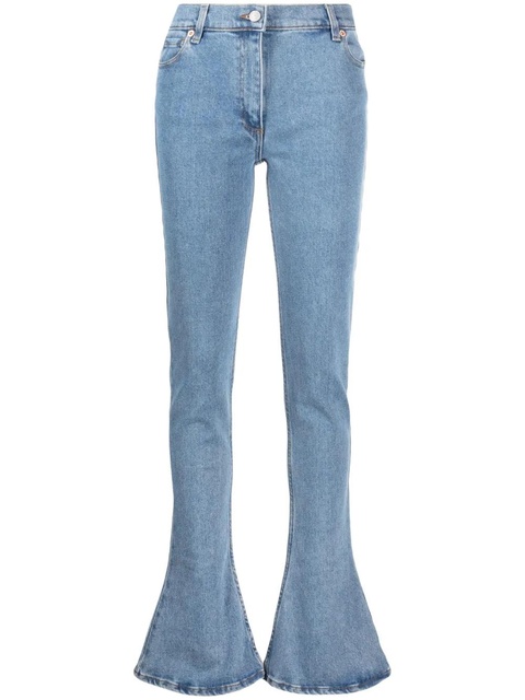 Magda Butrym flared-leg jeans - Blue - zdjęcie produktu nr 1