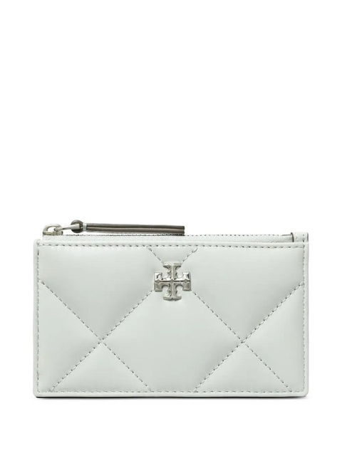 Tory Burch Kira diamond-quilting wallet - White - zdjęcie produktu nr 1