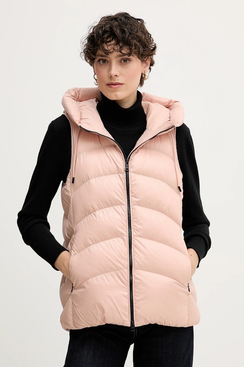 Geox bezrękawnik BLEYZE kolor pomarańczowy przejściowy W5628C T3121 - zdjęcie produktu nr 1