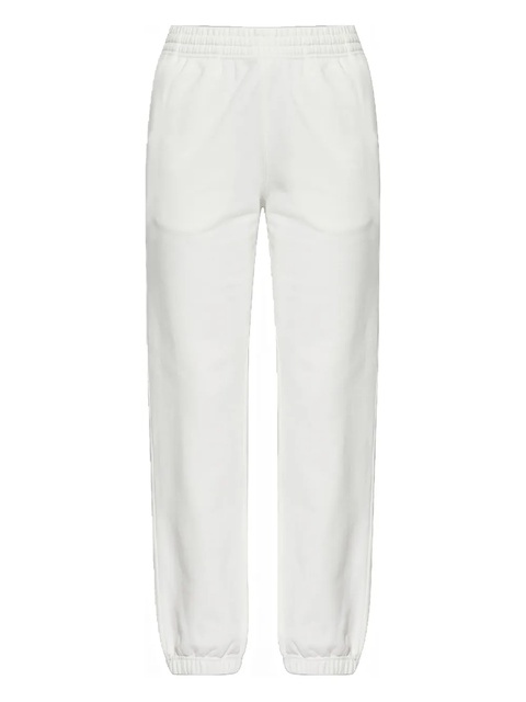Burberry elasticated-cuff cotton joggers - White - zdjęcie produktu nr 1