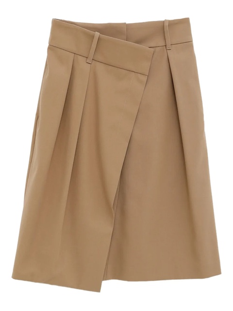 LOEWE pleated wrap skirt - Neutrals - zdjęcie produktu nr 2