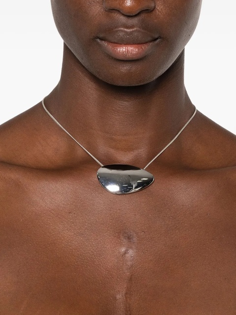 ISABEL MARANT brass chain pendant necklace - Silver - zdjęcie produktu nr 1